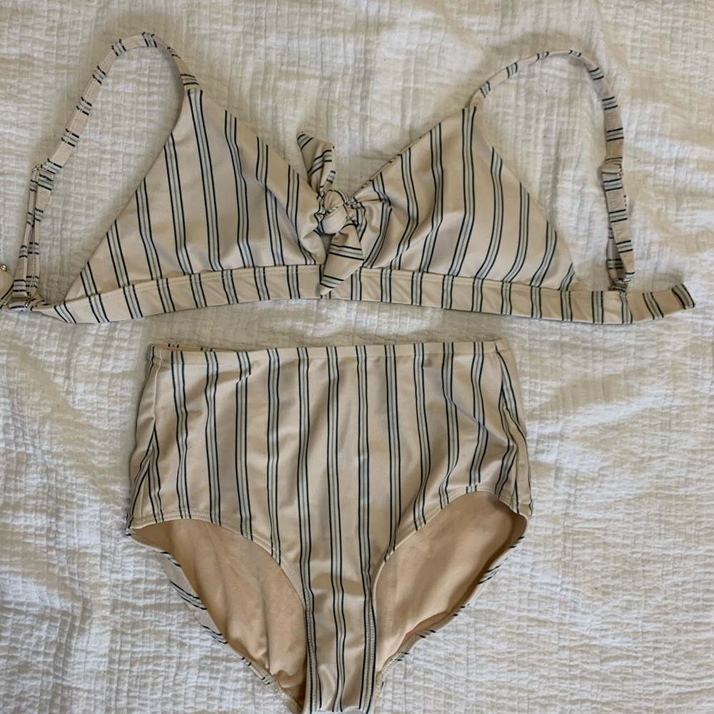 Blue Stripe Bikini Albion